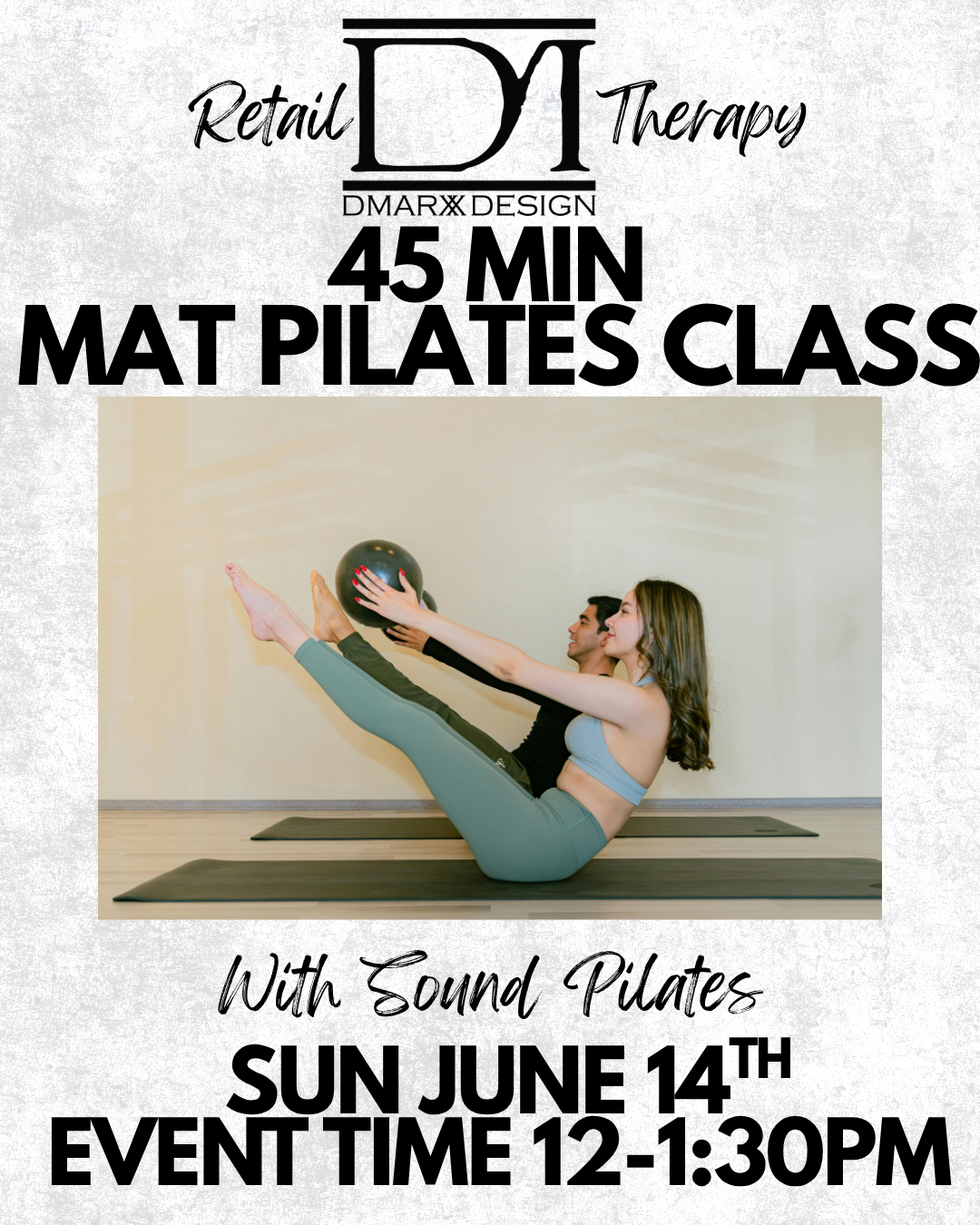 Mat Pilates Class with Victoria of Sound Pilates
