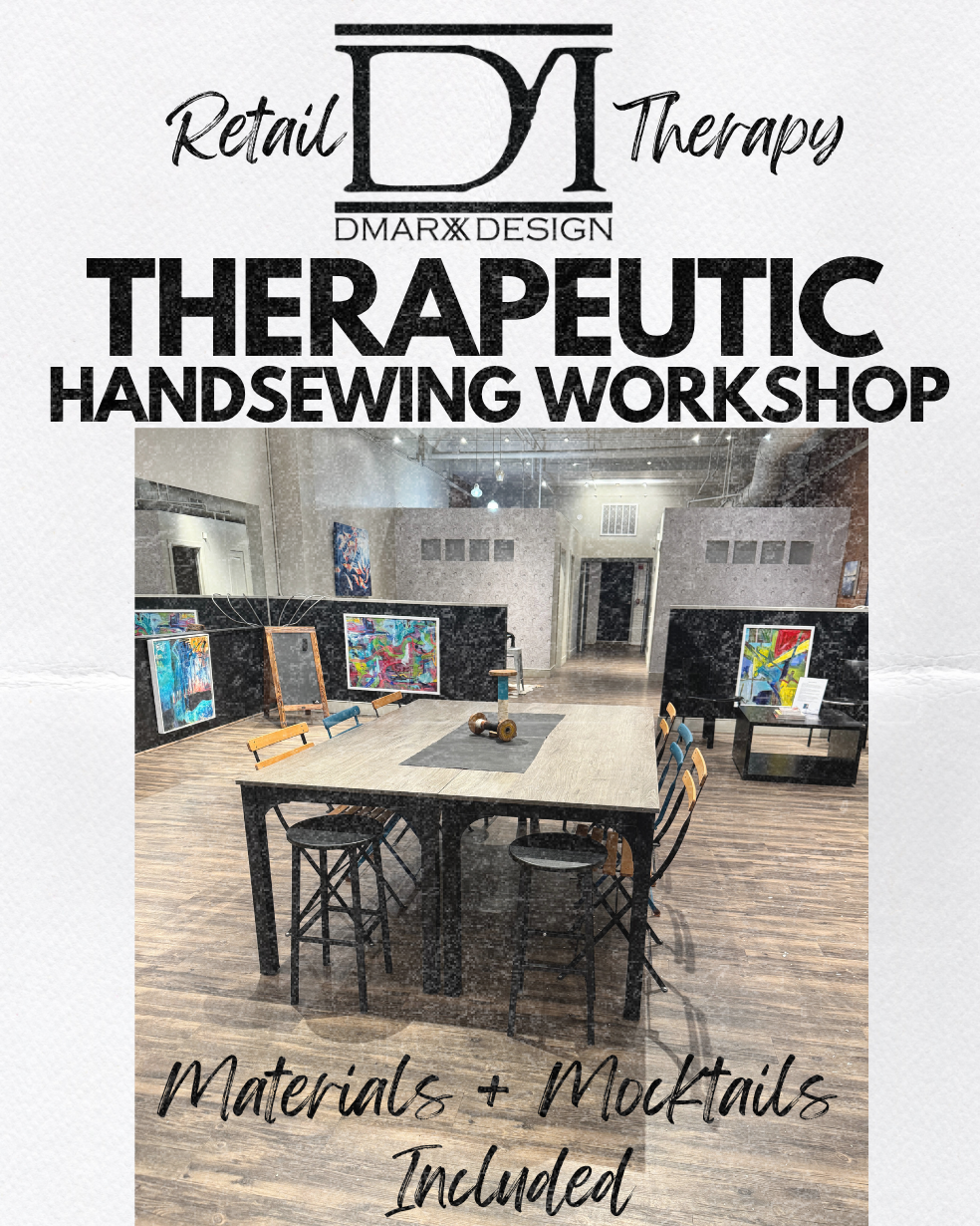 Therapeutic Hand-Sewing Workshop! 6/4