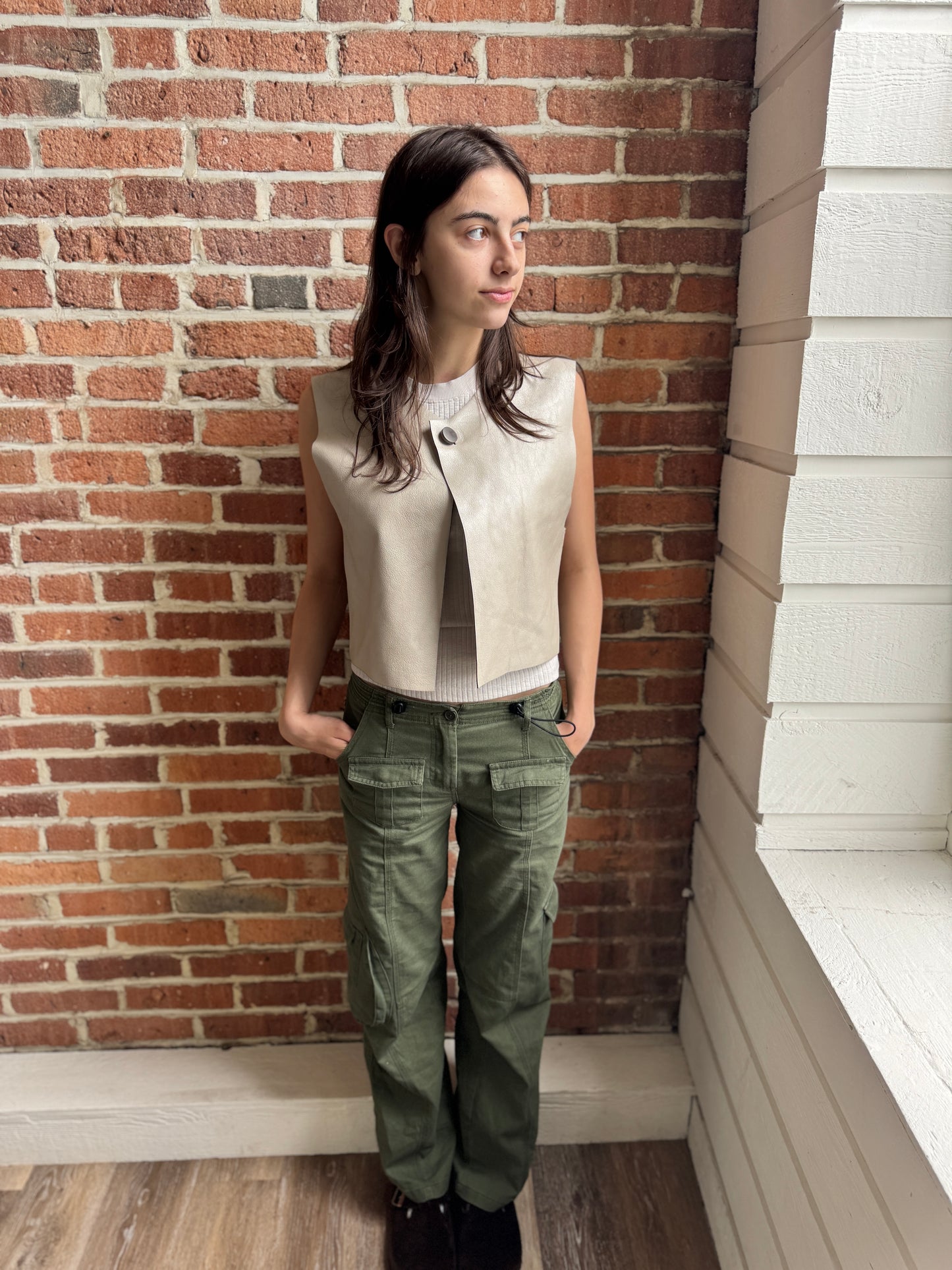 Floral Pop Split Tee